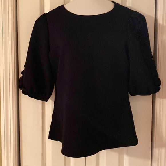 why Dress Tops - Why Dress Althleisure black top NWT